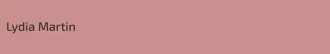 Lydia Martin